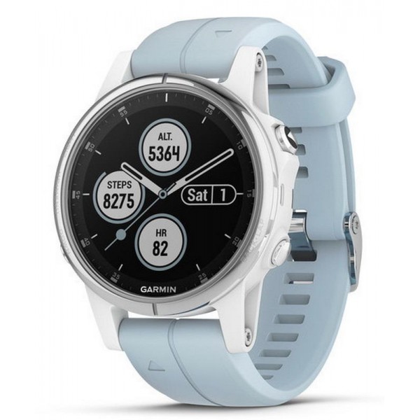 Buy Unisex Garmin Watch Fēnix 5S Plus Glass 010-01987-23 GPS Multisport Smartwatch