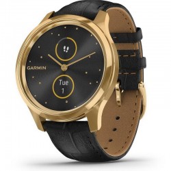 Garmin Unisexuhr Vívomove Luxe 010-02241-02 Fitness Smartwatch