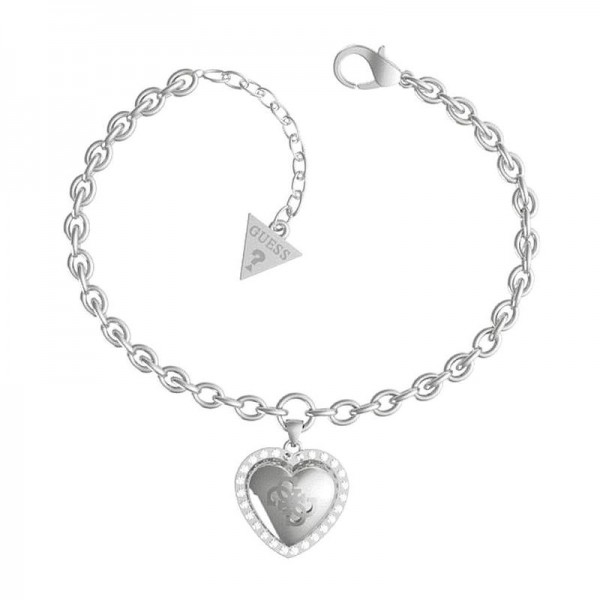 Acheter Bracelet Femme Guess Thats Amore JUBB01077JWRHS Cœur