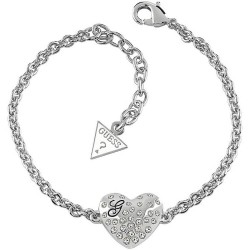 Comprar Pulsera Mujer Guess Glossy Hearts UBB51492 Corazón