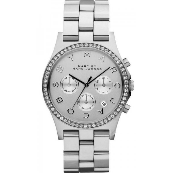 Kaufen Sie Marc Jacobs Damenuhr Henry MBM3104 Chronograph