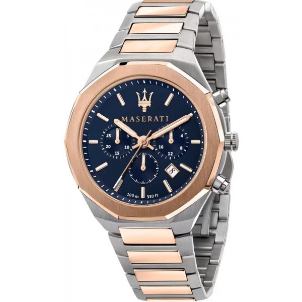 Buy Maserati Mens Watch Stile R8873642002 Chronograph