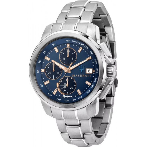 Buy Mens Maserati Watch Successo R8873645004 Solar Chronograph