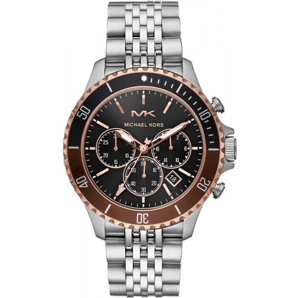 Buy Michael Kors Mens Watch Bayville MK8725 Chronograph