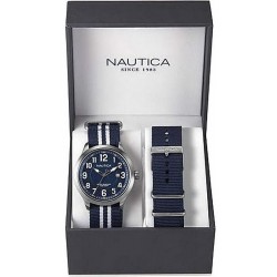 Nautica Herrenuhr NCC 01 Date Box Set NAI11509G