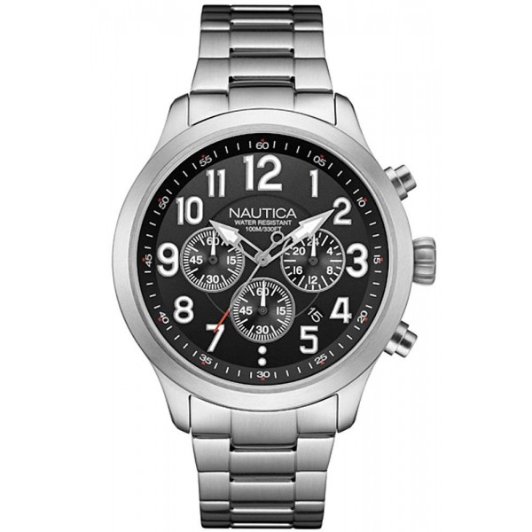 Buy Men's Nautica Watch NCC 01 NAI16515G Chronograph