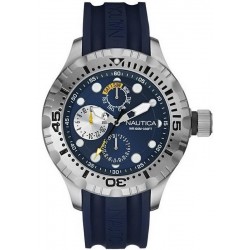 Nautica Herrenuhr BFD 100 Box Set NAI17512G Multifunktions