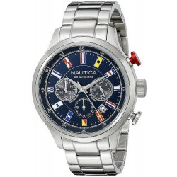 Nautica Herrenuhr NCT 16 Flag NAI17516G Chronograph