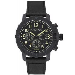 Buy Men's Nautica Watch NMS 01 USS NAI21006G Chronograph