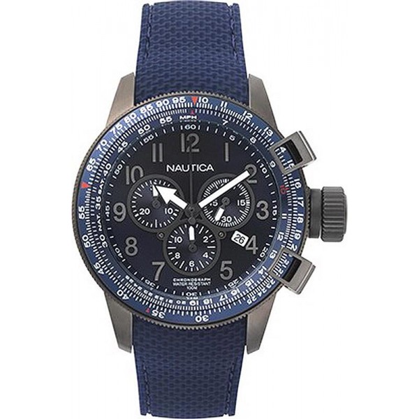 Buy Nautica Men's Watch Galley Box Set NAPGLY001 Chronograph