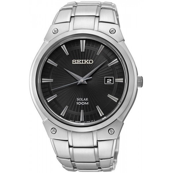 Buy Seiko Men's Watch SNE341P1 Date Solar