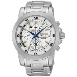 Reloj Hombre Seiko Premier Chronograph Perpetual Calendar Alarm SPC159P1