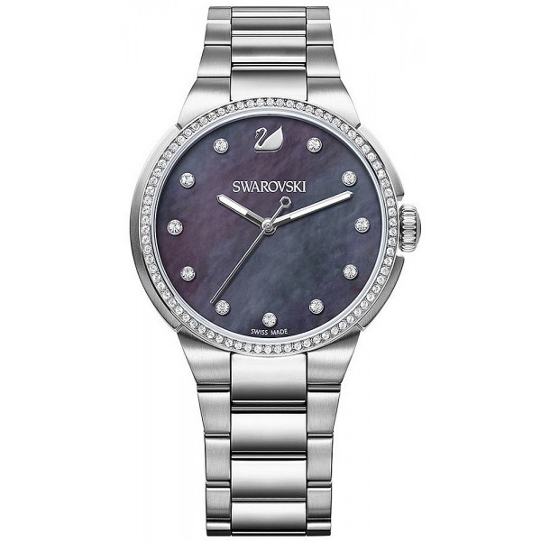 Swarovski Damenuhr City Grey 5205990 Perlmutt kaufen