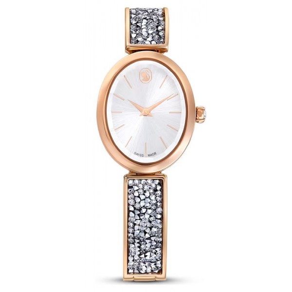 Buy Swarovski Ladies Watch Crystal Rock Oval 5656851