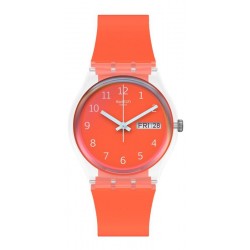 Buy Unisex Swatch Watch Gent Red Away GE722