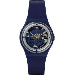Купить Swatch Унисекс Часы Gent Squelette Blue GN245