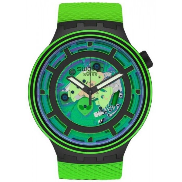 Купить Swatch Часы Big Bold Come In Peace! SB01B125