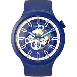 Swatch Watch Big Bold Iswatch Blue SB01N102