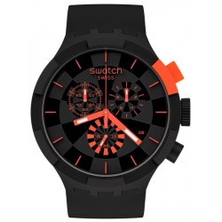 Купить Swatch Часы Big Bold Chrono Checkpoint Red SB02B402