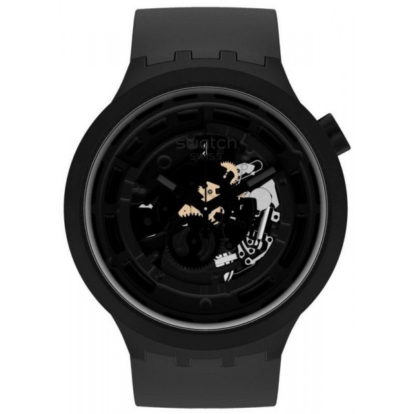 Купить Swatch Часы Big Bold C-Black SB03B100