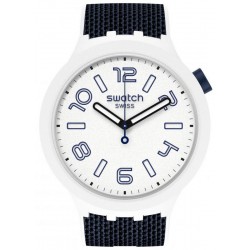 Купить Swatch Часы Big Bold Deep Snow SO27W102