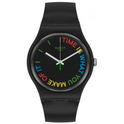 Купить Swatch Унисекс Часы New Gent Freetid SO29B103
