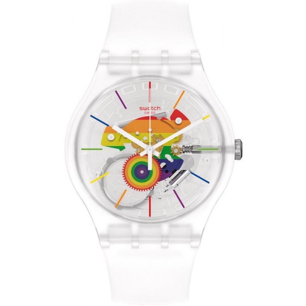 Swatch Unisexuhr New Gent Alla Parata SO29K103 kaufen