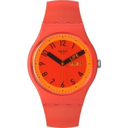 Swatch Unisexuhr New Gent Proudly Red SO29R705 kaufen