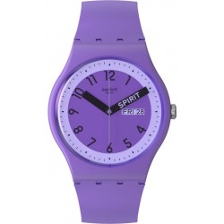 Swatch Unisexuhr New Gent Proudly Violet SO29V700 kaufen