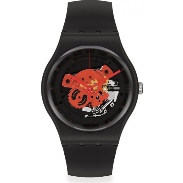 Reloj Unisex Swatch New Gent Time To Red Big SO32B110 Comprar Reloj Unisex Swatch New Gent Time To Red Big SO32B110