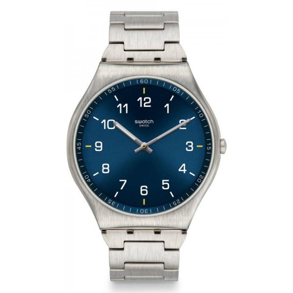Купить Swatch Мужские Часы Skin Irony Skin Suit Blue SS07S106G