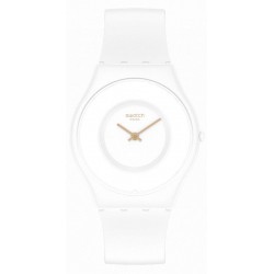 Swatch Unisexuhr Skin Classic Tick Different Blanca SS09W100