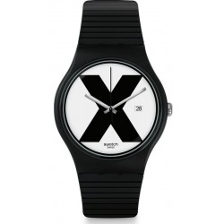 Купить Swatch Унисекс Часы New Gent XX-Rated Black SUOB402