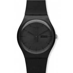 Купить Swatch Унисекс Часы New Gent Black Rebel SUOB702