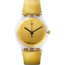 Купить Swatch Унисекс Часы New Gent Goldenall SUOK120