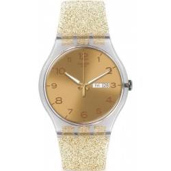 Comprar Reloj Mujer Swatch New Gent Golden Sparkle SUOK704