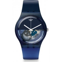 Swatch Unisexuhr New Gent Blue Depth SUON105