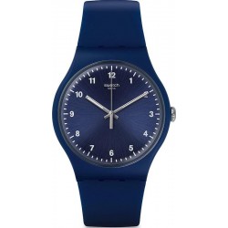 Swatch Unisex Watch New Gent Mono Blue SUON116