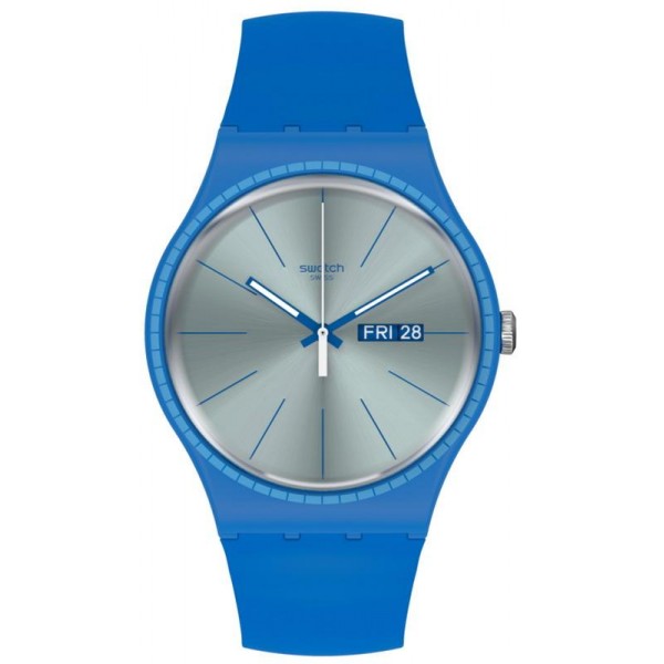 Swatch Unisexuhr New Gent Blue Rails SUON714 kaufen