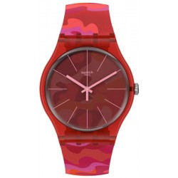 Купить Swatch Унисекс Часы New Gent Camouflash SUOR116