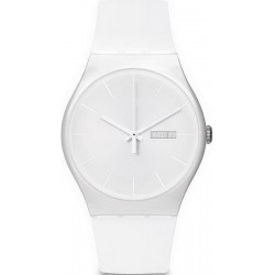 Купить Swatch Унисекс Часы New Gent White Rebel SUOW701