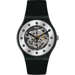 Купить Swatch Унисекс Часы New Gent Silver Glam SUOZ147
