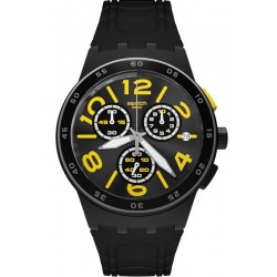 Купить Swatch Унисекс Часы Chrono Plastic Pneumatic SUSB412 Хронограф