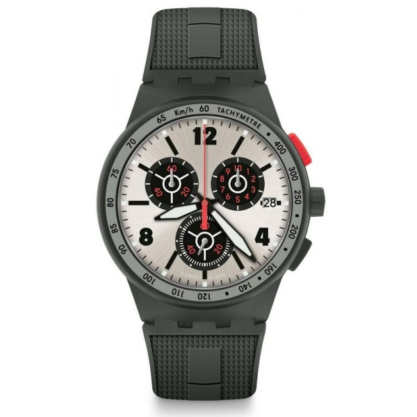 Buy Swatch Men's Watch Chrono Plastic Verdone SUSG405 Chronograph