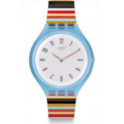 Купить Swatch Унисекс Часы Skin Big Skinstripes SVUL100