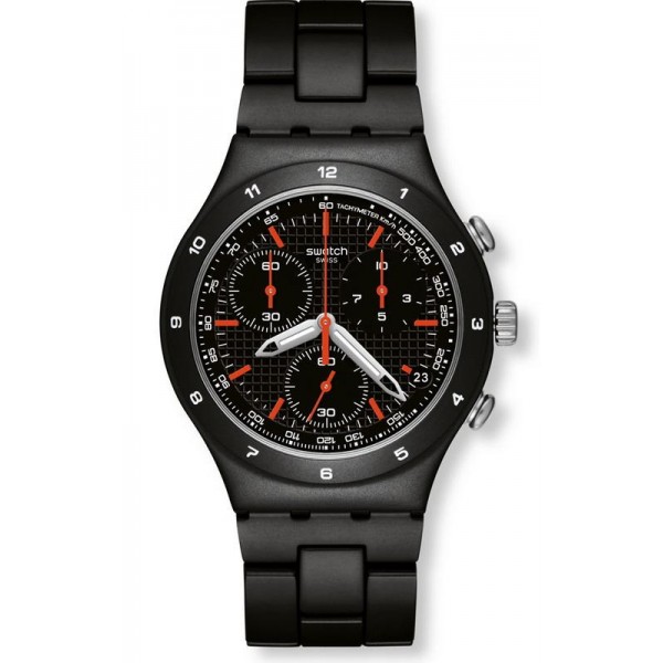 Swatch Herrenuhr Irony Chrono Black Coat YCB4019AG Chronograph kaufen