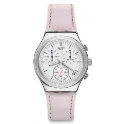 Купить Swatch Женские Часы Irony Chrono Sweet Madame YCS599 Хронограф
