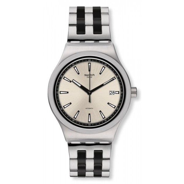 Buy Men's Swatch Watch Irony Sistem51 Sistem Silverline YIS424G Automatic