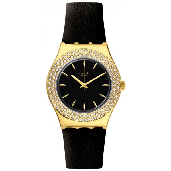 Купить Swatch Женские Часы Irony Medium Goldy Show YLG141