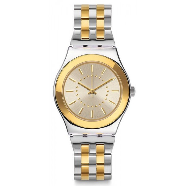 Comprar Reloj Mujer Swatch Irony Medium Goldensilver YLS207G